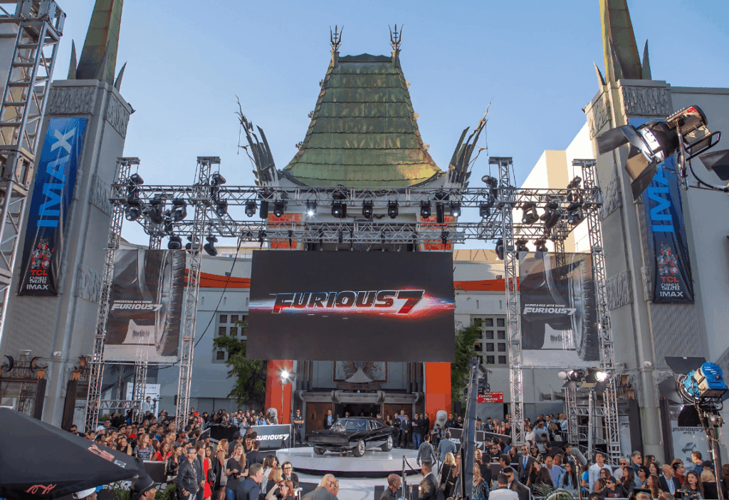 Movie Premiere Event Planning Los Angeles FORCE FIELD INC