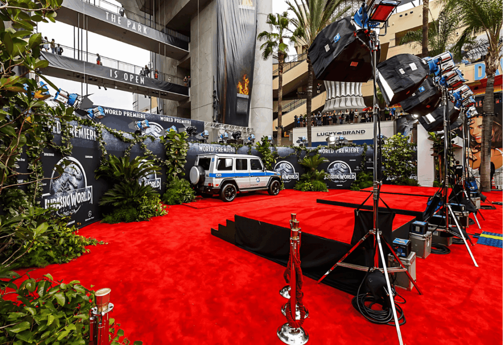 Event Lighting Los Angeles FORCE FIELD INC