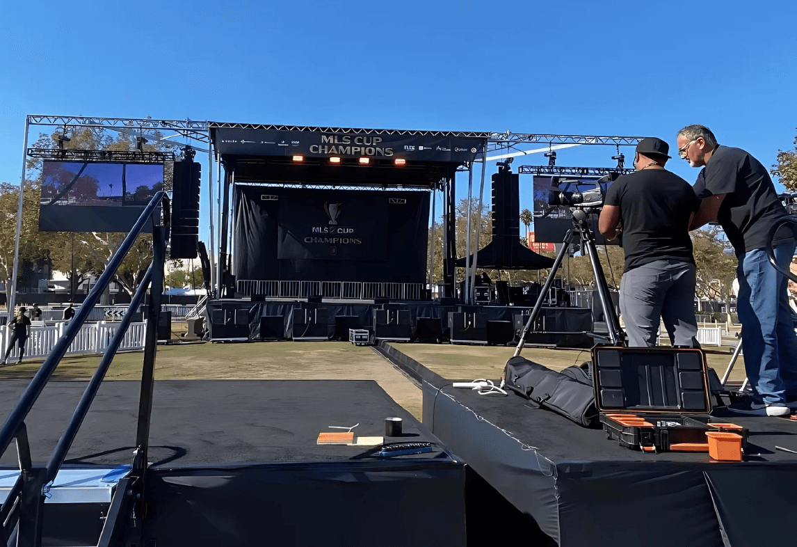 Event Staging Los Angeles FORCE FIELD INC