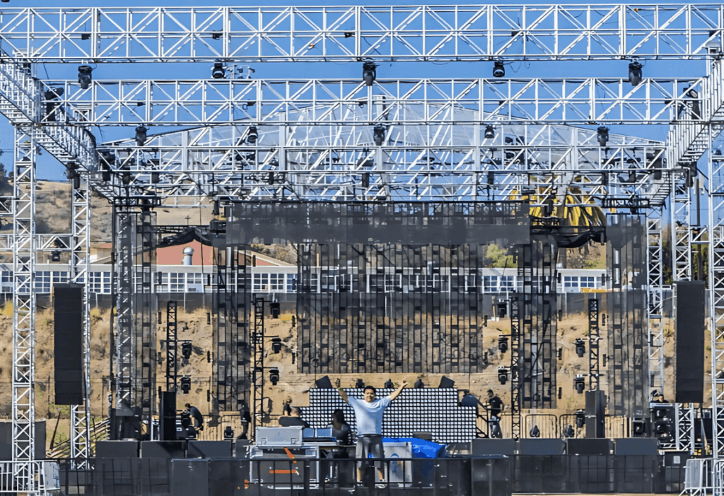 Lighting Rentals For Events Los Angeles FORCE FIELD INC