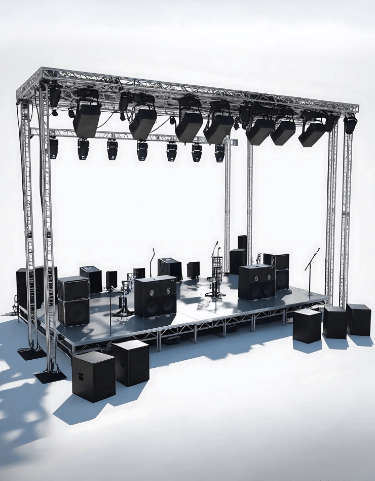 Stage Rental Los Angeles FORCE FIELD INC