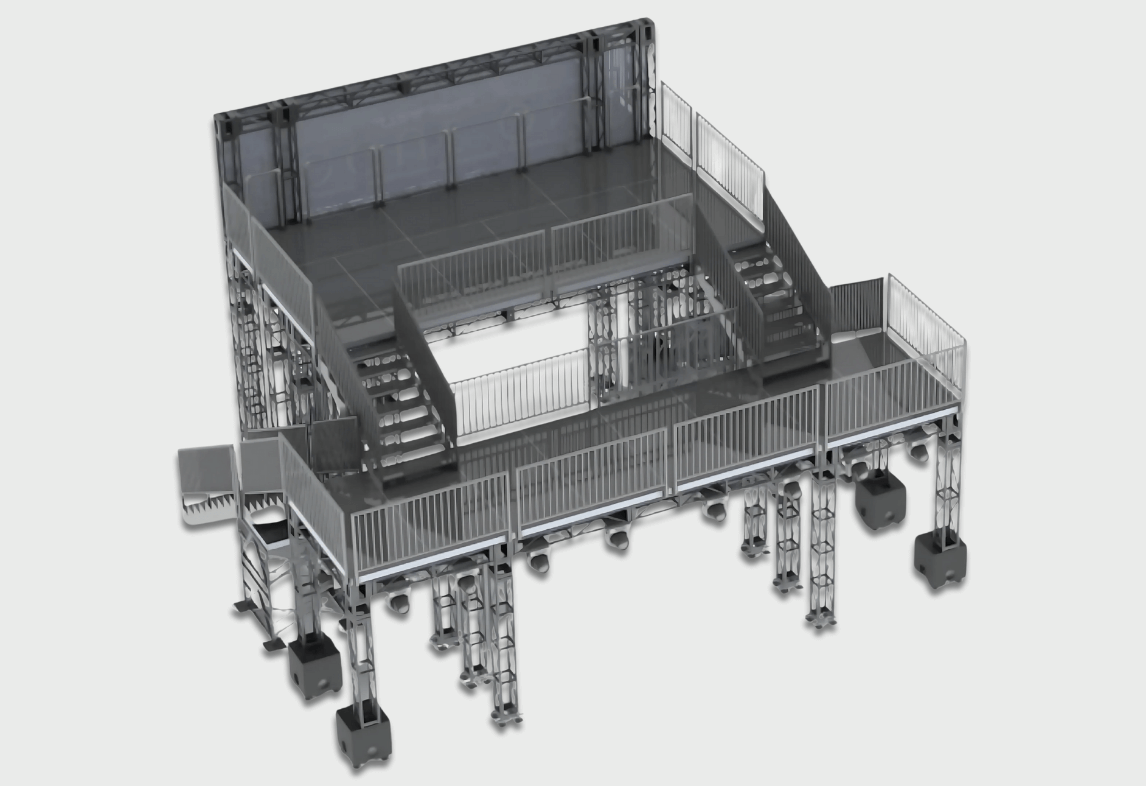 Stage Rental Los Angeles FORCE FIELD INC